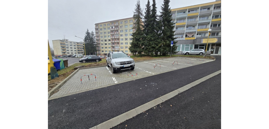 Prenájom - parkovacie miesto Zvolen, Záhonok